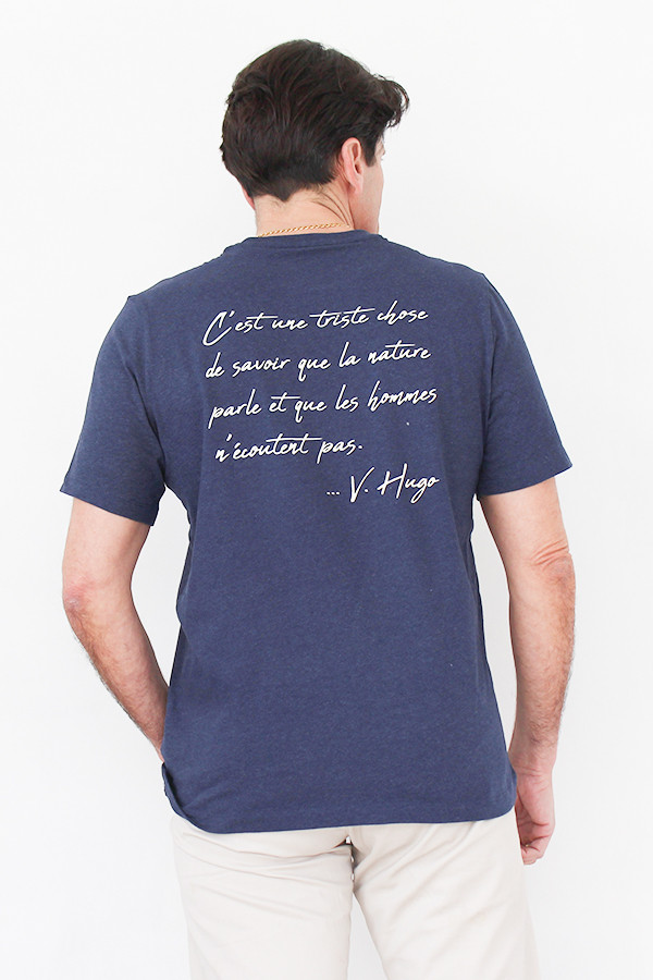 NAVY T-SHIRT 60% Cotton / 40% Polyester