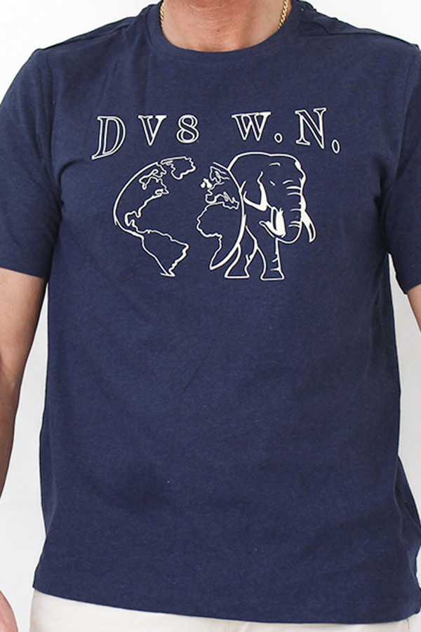 NAVY T-SHIRT 60% Cotton / 40% Polyester