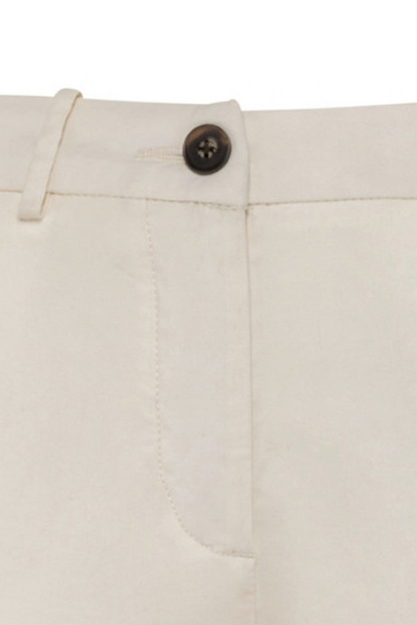 Pantaloni grigio minerale 98% cotone biologico / 2% elastan