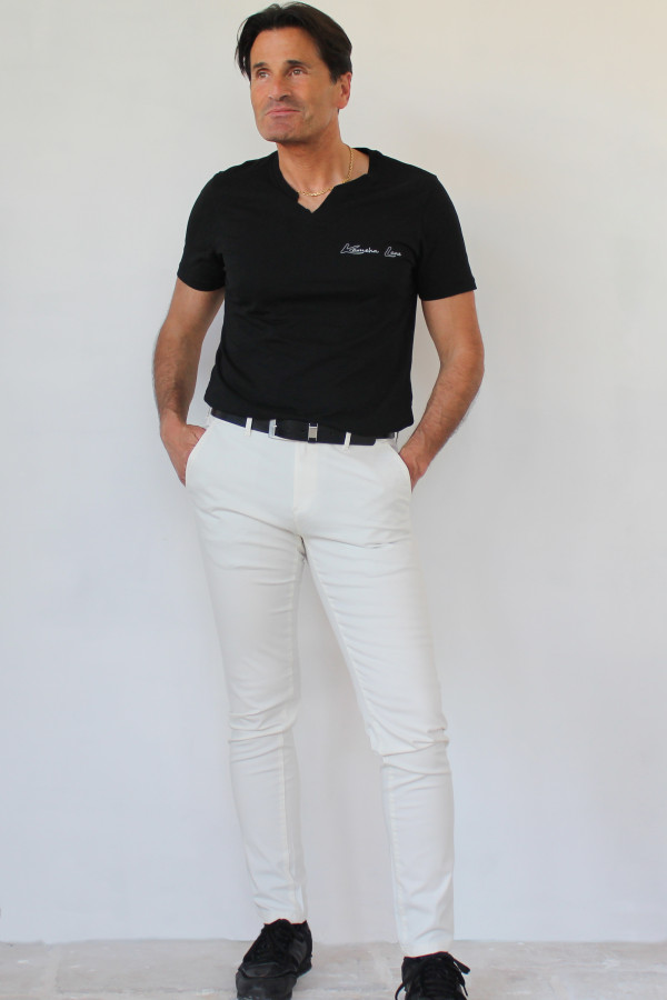 Ivory Pants 98% Organic cotton / 2% elastane