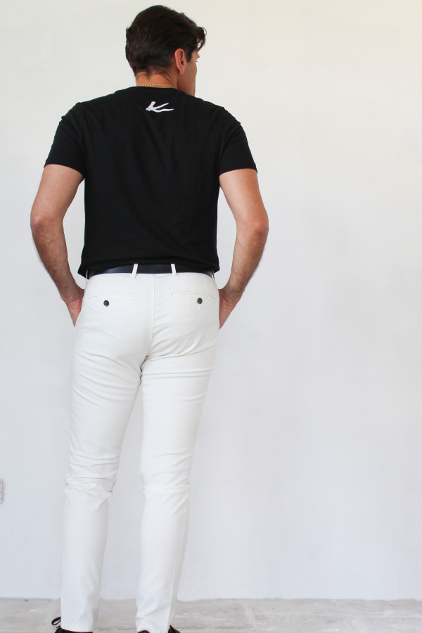 Ivory Pants 98% Organic cotton / 2% elastane