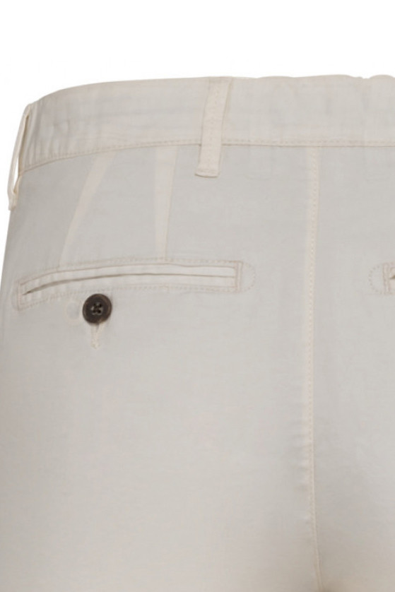 Pantalon Ivoire 98% coton Biologique / 2% élasthane