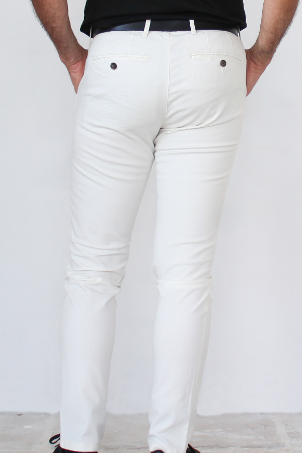 Ivory Pants 98% Organic cotton / 2% elastane