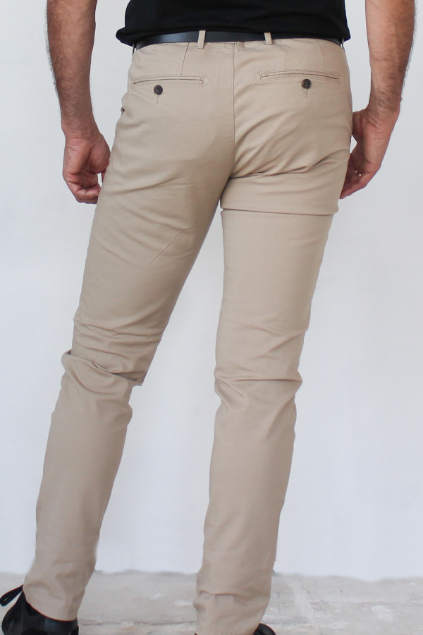 Pantalon Sable 98% coton Biologique / 2% élasthane