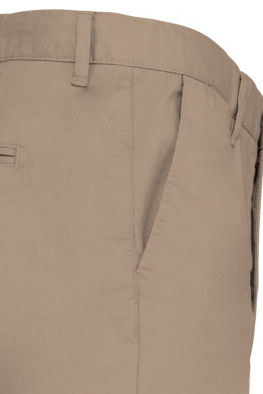 Pantalones arena 98% Algodón orgánico / 2% elastano