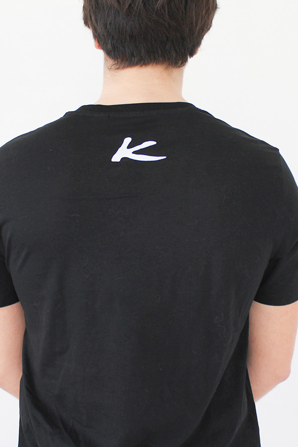 BLACK T-SHIRT 80% ORGANIC COTTON / 20% POST-CONSUMER RECYCLED POLYESTER