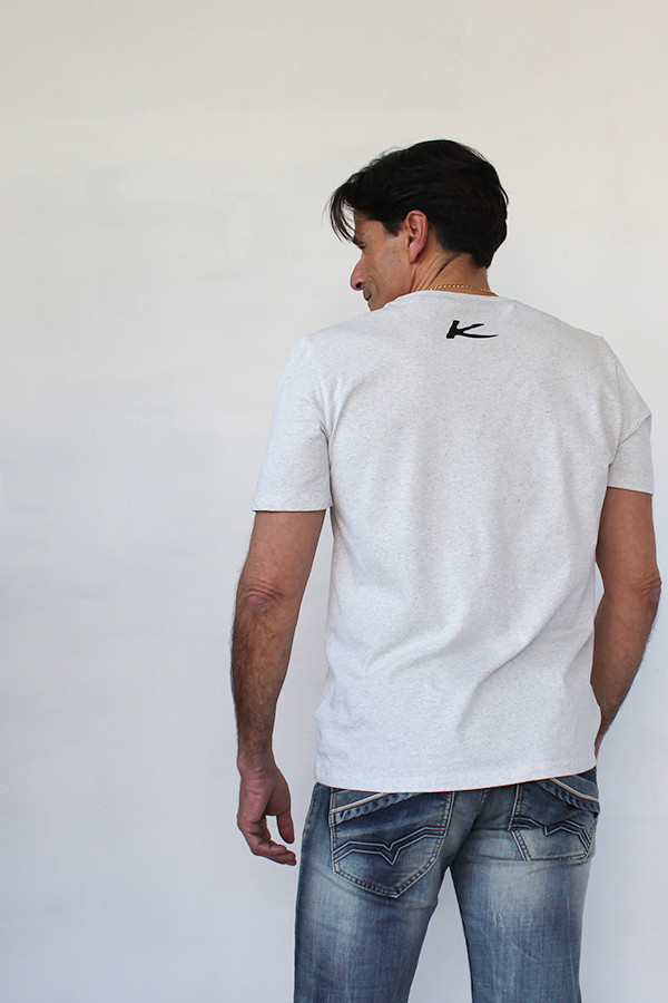 CREMES T-SHIRT 60 % recycelte pre-consumer-baumwolle und 40 % recyceltes post-consumer-polyester