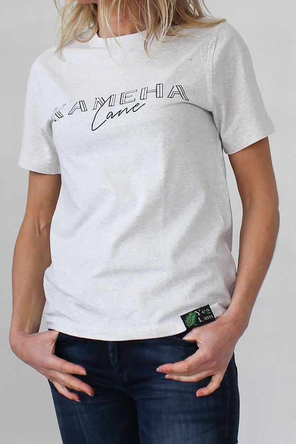 CREMES T-SHIRT 60 % RECYCELTE BAUMWOLLE UND 40 % RECYCELTER POLYESTER