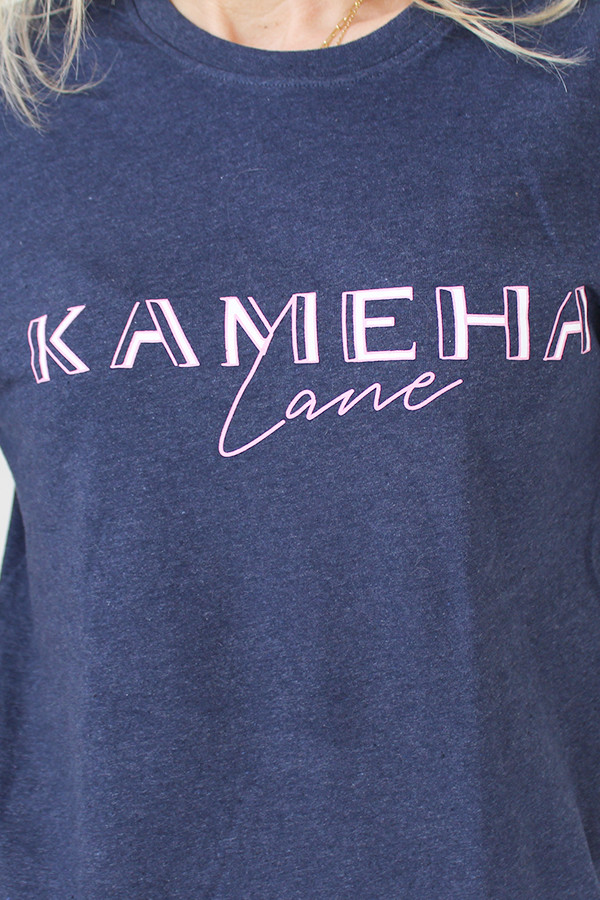 T-SHIRT NAVY 60% de coton recyclé et 40% de polyester recyclé