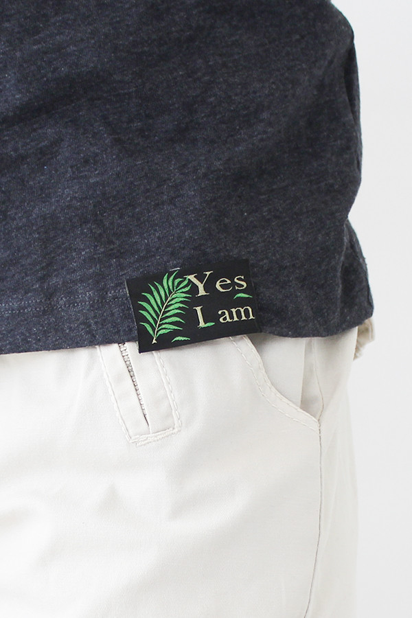 CHARCOAL T-SHIRT 60% RECYCLED COTTON AND 40% RECYCLED POLYESTER