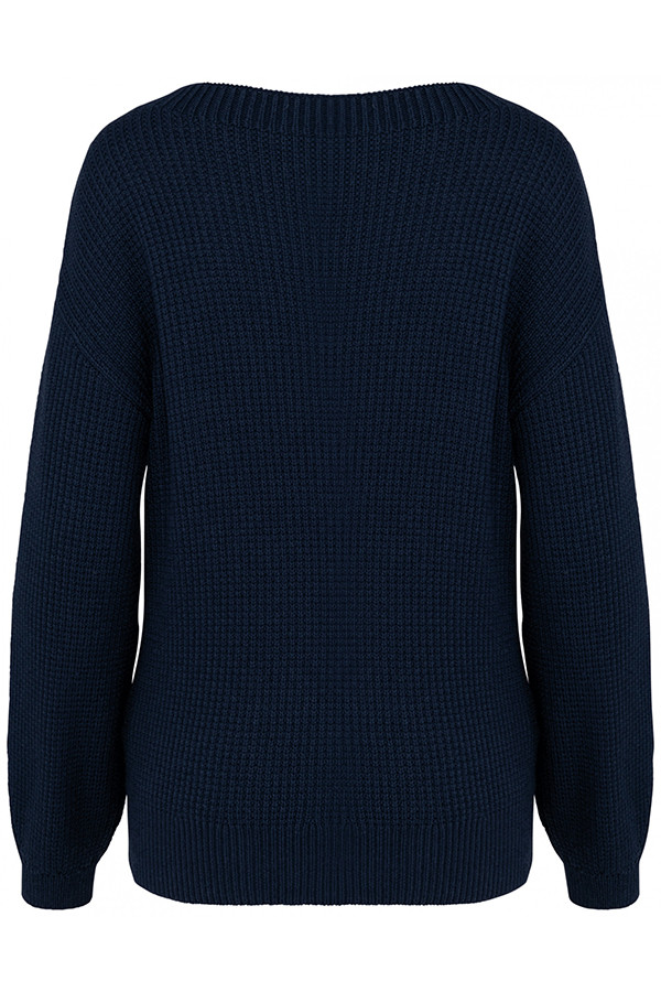 Responsible Merino wool sweater 50% organic cotton / 50% responsible merino wool RWS (Responsible Wool Standard)