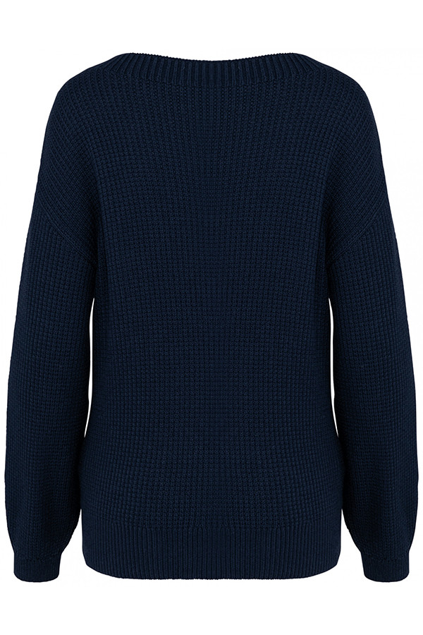 Pullover aus verantwortungsbewusster Merinowolle 50 % Bio-Baumwolle / 50 % verantwortungsbewusste Merinowolle RWS (Responsible Wool Standard)