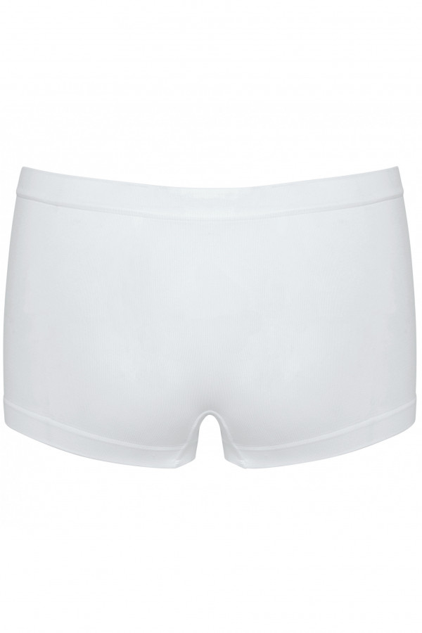 Shorty eco-responsabile a vita bassa da donna senza cuciture. 94% poliammide / 6% elastan.