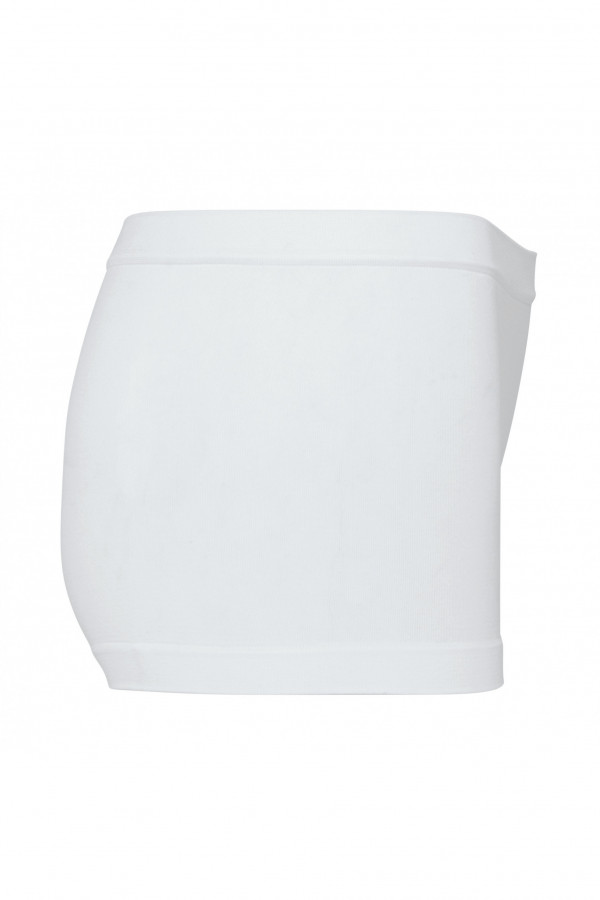 Shorty écoresponsable taille basse sans coutures femme. 94% polyamide / 6% élasthanne.