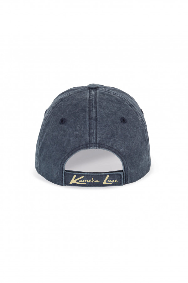 WASHED NAVY CAP 100% organic cotton