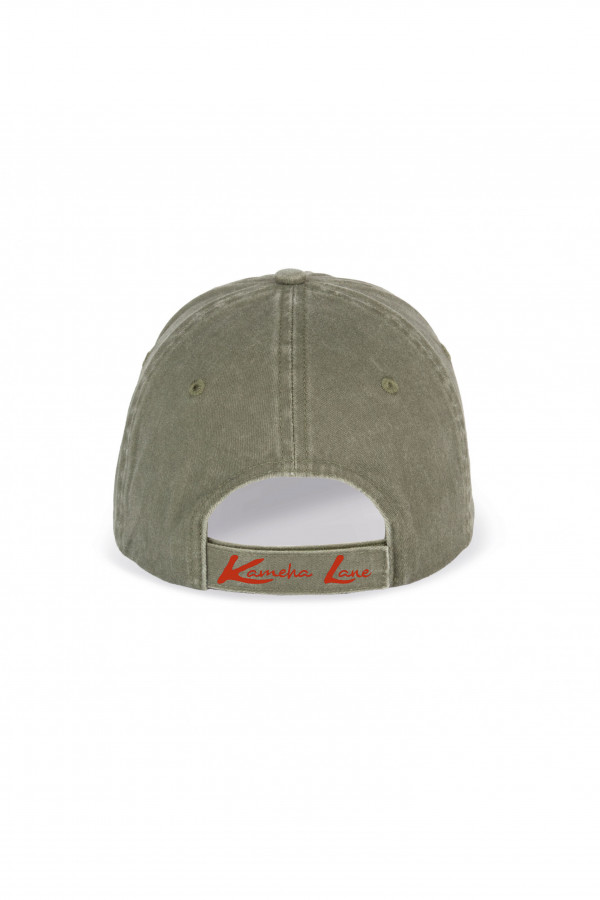 casquette Kaki 100% coton biologique