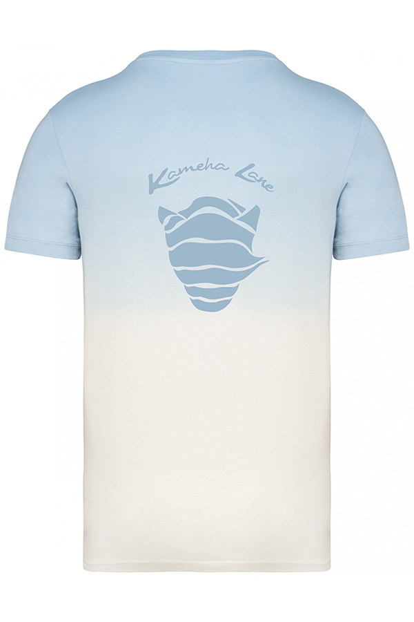 T-SHIRT AZZURRA 100% cotone biologico