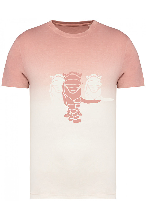 T-SHIRT ROSE 100 % coton Biologique