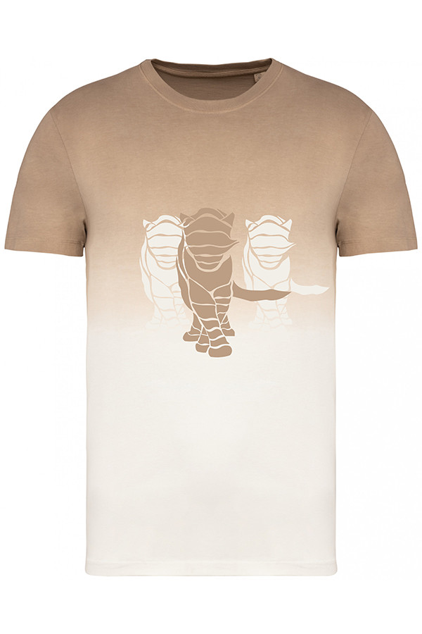 T-SHIRT SABLE 100 % coton Biologique