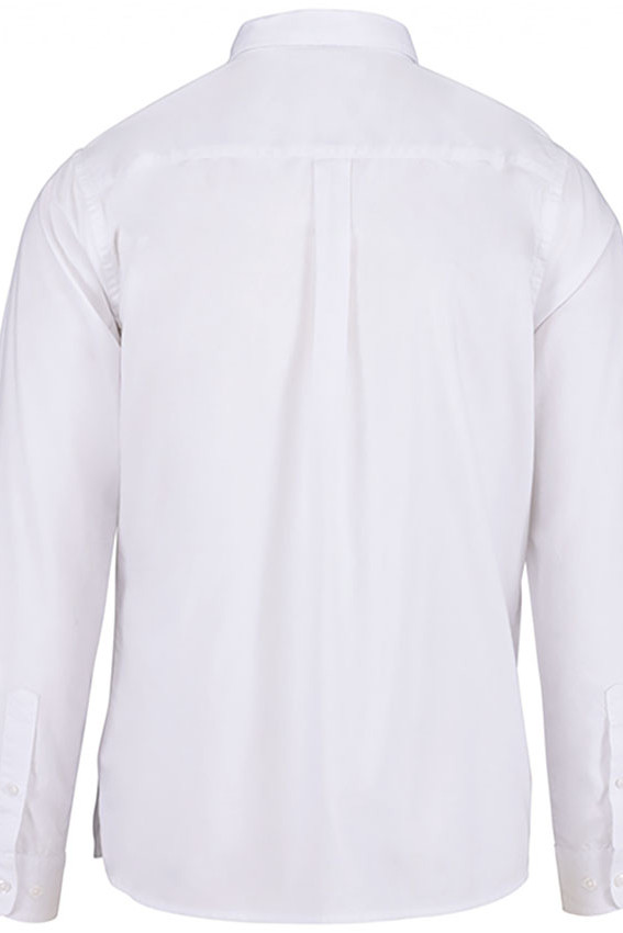 Chemise délavée en coton twill homme 100% coton biologique