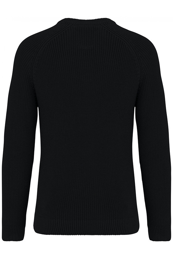 Maglione a maglia grossa 50% cotone biologico / 50% poliestere riciclato