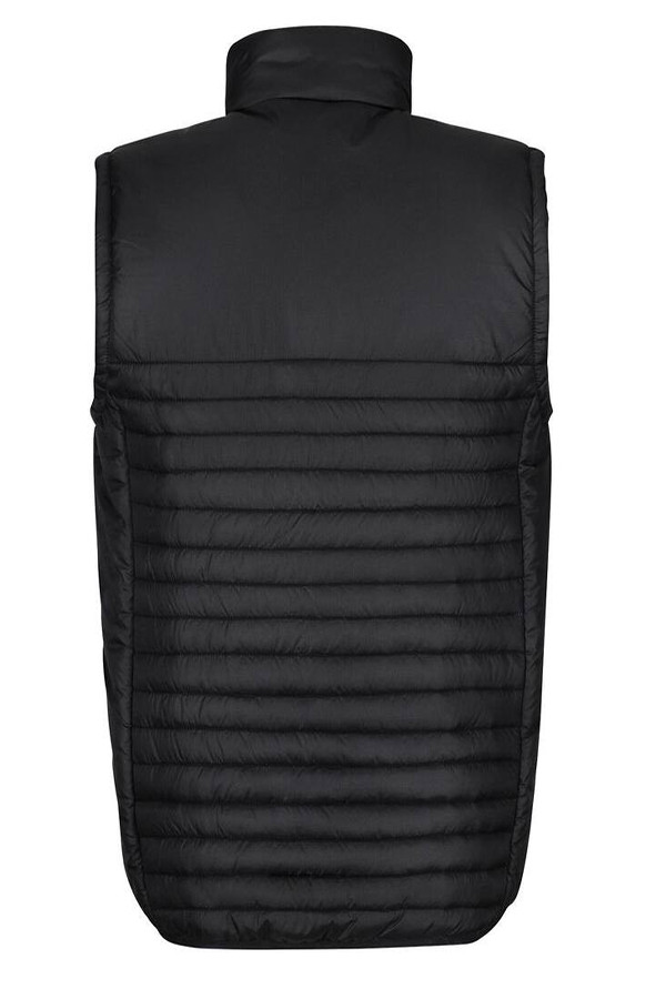 Gesteppter Bodywarmer aus recyceltem Polyester. 100 % recycelter polyester