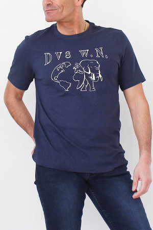 NAVY T-SHIRT 60% Cotton / 40% Polyester