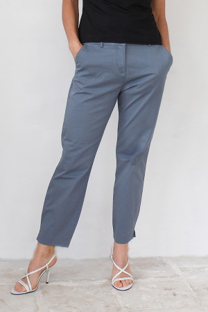 Mineral Gray Trousers 98% Organic cotton / 2% elastane