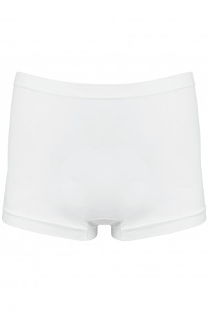 Women's seamless low-rise eco-responsible shorty. 94% polyamide / 6% elastane.