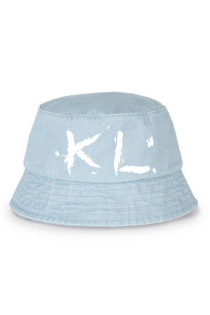 SKY BLUE HAT 100% organic cotton