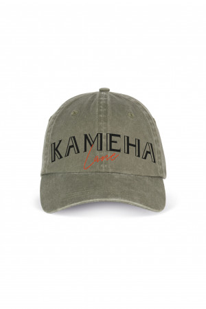 Khaki cap 100% organic cotton