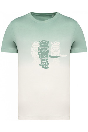 T-SHIRT VERDE 100% cotone biologico