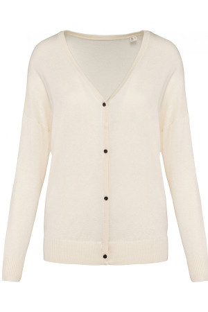 Women's cardigan with TENCEL™ Lyocell. 50% organic cotton / 50% Lyocell TENCEL™*