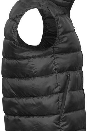 Bodywarmer in recycled polyester 100% RCS certified 360T recycled polyester. 100% DuPont™ polyester